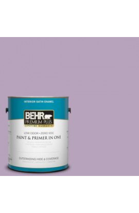 BEHR Premium Plus 1-gal. #M100-3 Svelte Satin Enamel Interior Paint - 740001
