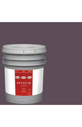 Glidden Premium 5-gal. #HDGV65 Delicious Plum Flat Latex Interior Paint with Primer - HDGV65P-05F