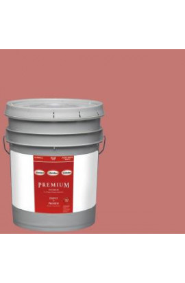 Glidden Premium 5-gal. #HDGR62 Madeira Rose Flat Latex Interior Paint with Primer - HDGR62P-05F