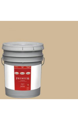 Glidden Premium 5-gal. #HDGO63D Historic Tan Flat Latex Interior Paint with Primer - HDGO63DP-05F