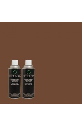 Hedrix 11 oz. Match of S-G-780 Spiceberry Flat Custom Spray Paint (2-Pack) - F02-S-G-780