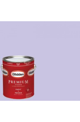 Glidden Premium 1-gal. #HDGV45U Orchid Lane Flat Latex Interior Paint with Primer - HDGV45UP-01F