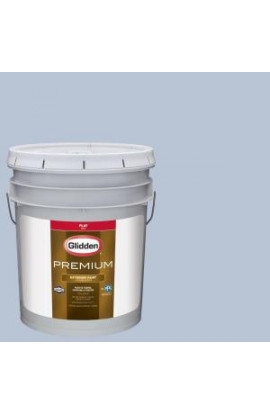 Glidden Premium 5-gal. #HDGV32U Painter's Periwinkle Flat Latex Exterior Paint - HDGV32UPX-05F