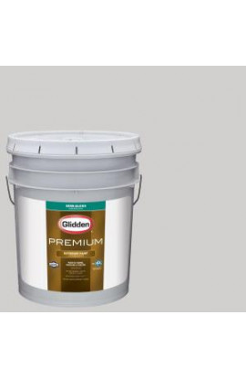 Glidden Premium 5-gal. #HDGCN57U Wisdom Grey Semi-Gloss Latex Exterior Paint - HDGCN57UPX-05S